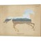 American Southwest Buffalo & Horse Distressed by Wild Apple Portfolio 15" x 12" Canvas Wall Art (Set of 2)